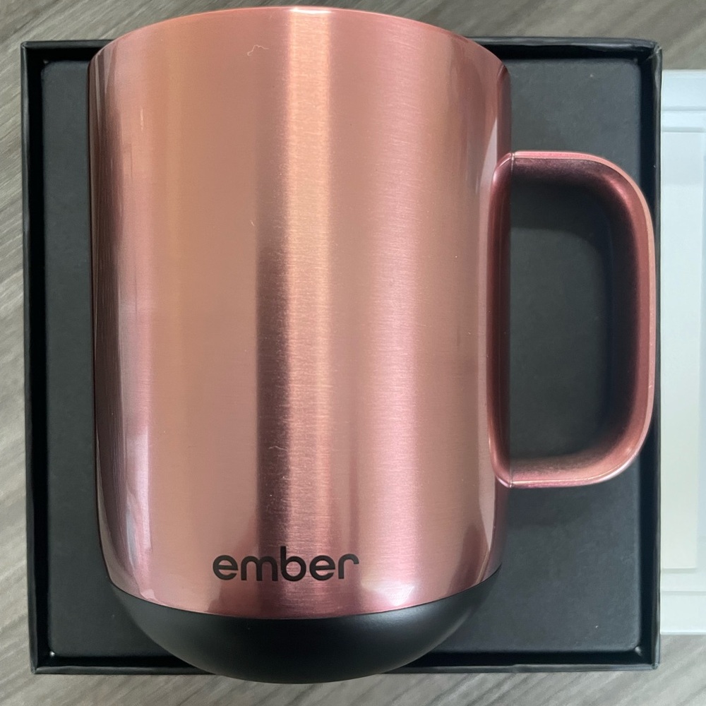 Rose Gold Limited Edition Ember Mug 10oz - 
New in Box